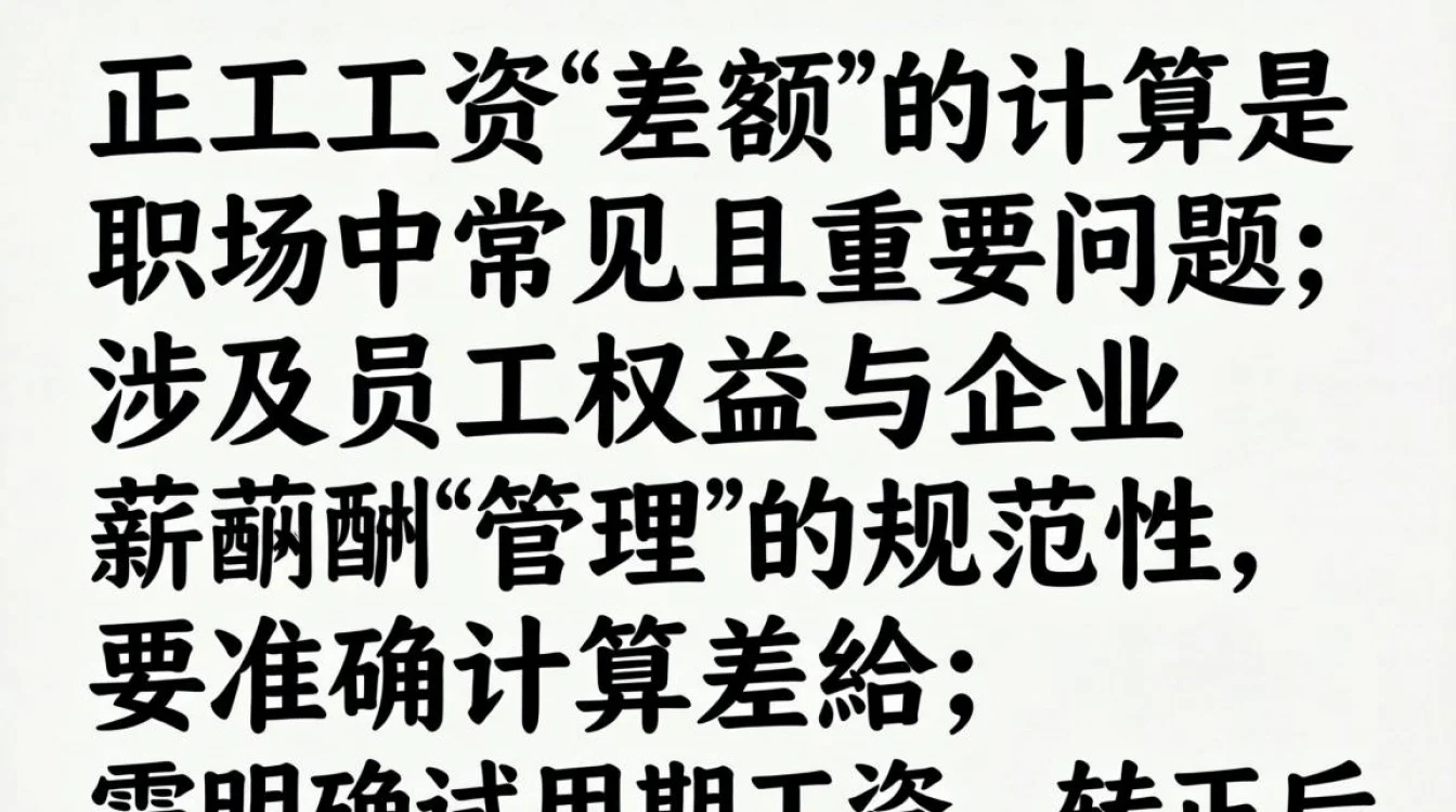 转正工资差额具体怎么算？公式和案例详解-图3
