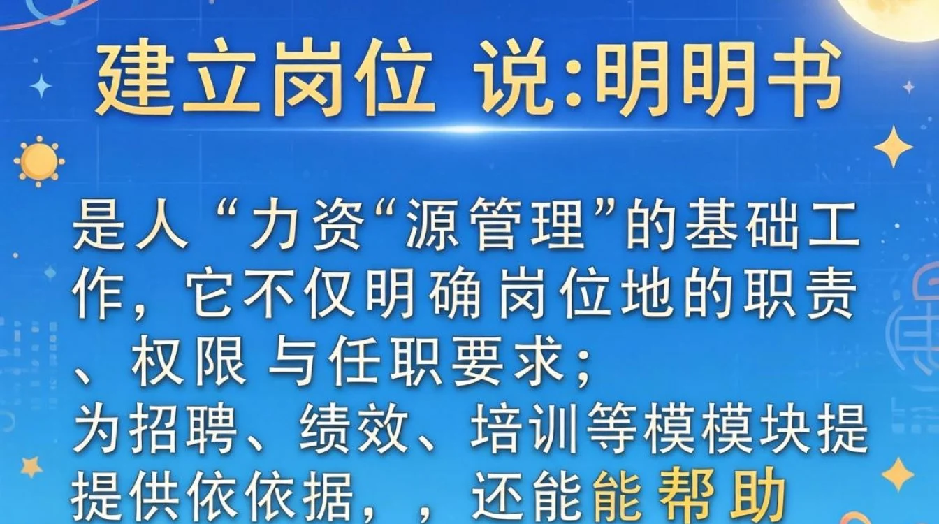 如何建立岗位说明书？新手必看的步骤与避坑指南-图3