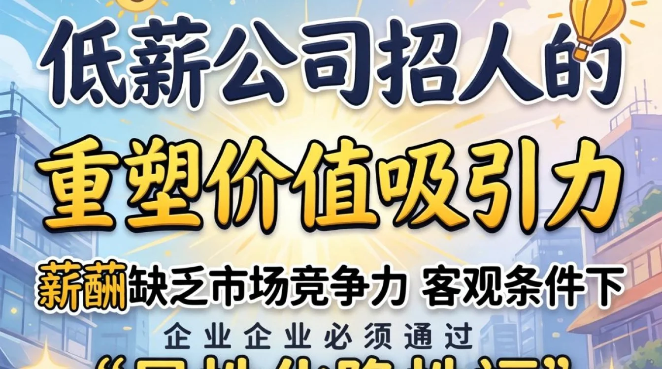 底薪公司如何招人？底薪公司招人难怎么办-图1