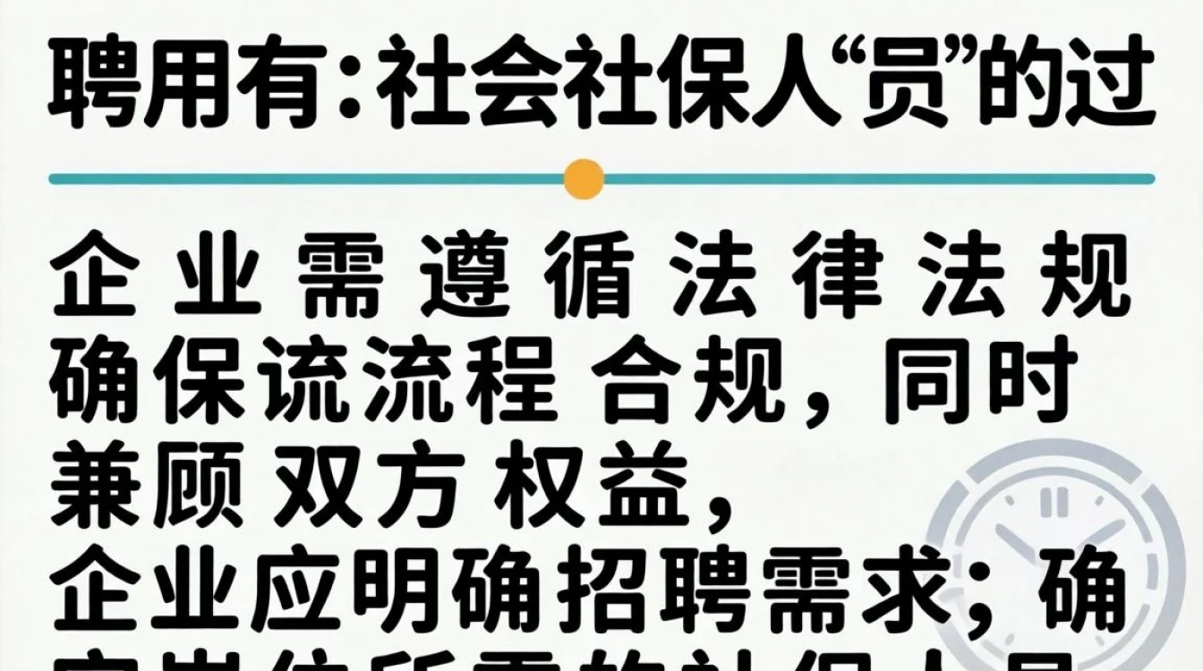 企业招聘社保人员需满足哪些条件？招聘交社保有什么具体要求？-图1