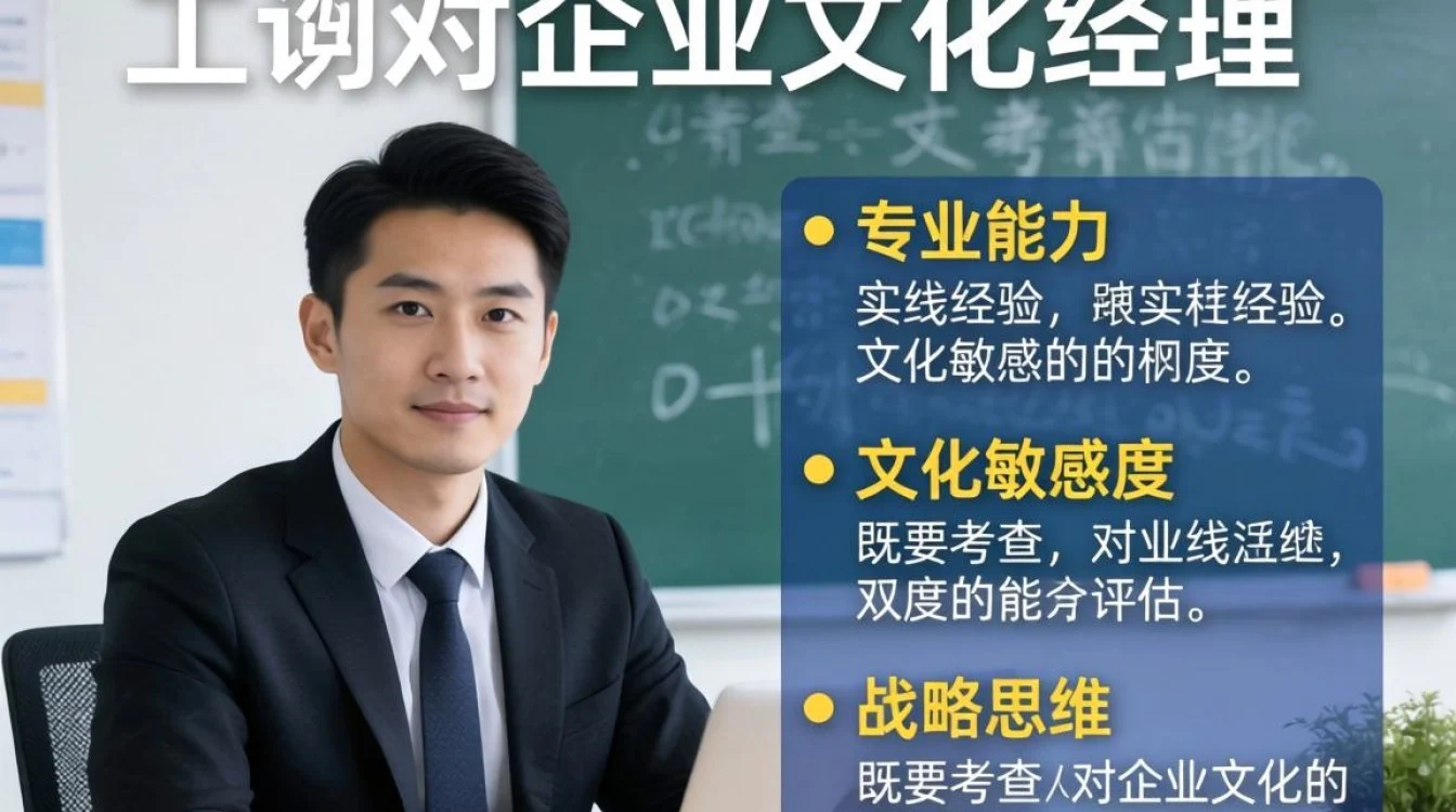 企业文化经理面试时,如何判断企业真实文化是否匹配候选人?-图3 企业文化经理面试时,如何判断企业真实文化是否匹配候选人?-图3
