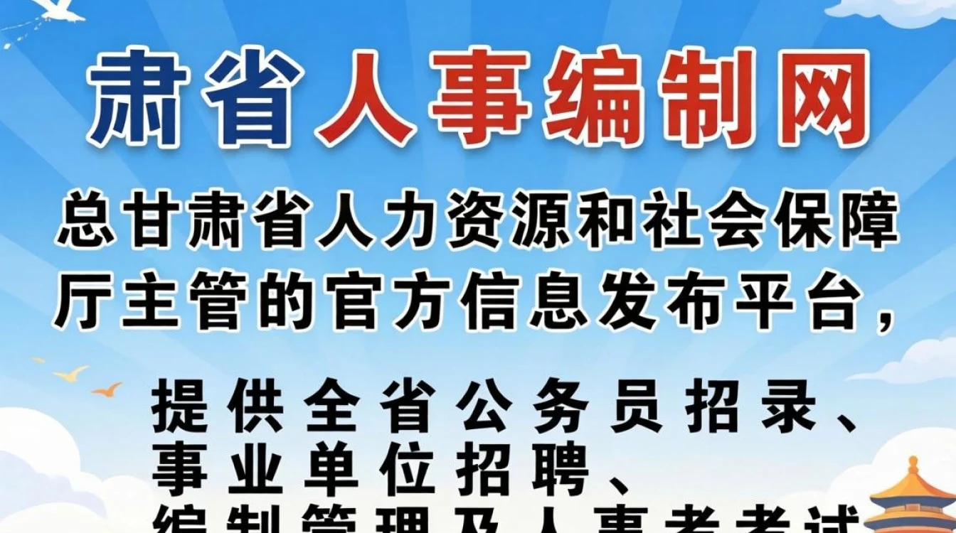甘肃省人事编制网官网入口，甘肃省事业单位招聘公告查询-图2