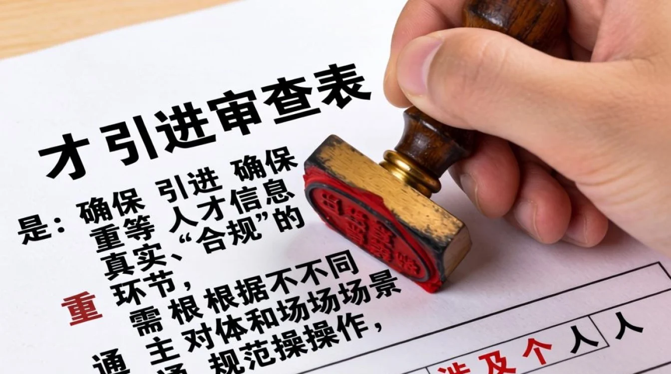人才引进审查表盖章流程是怎样的?需要准备哪些材料?-图1 人才引进审查表盖章流程是怎样的?需要准备哪些材料?-图1