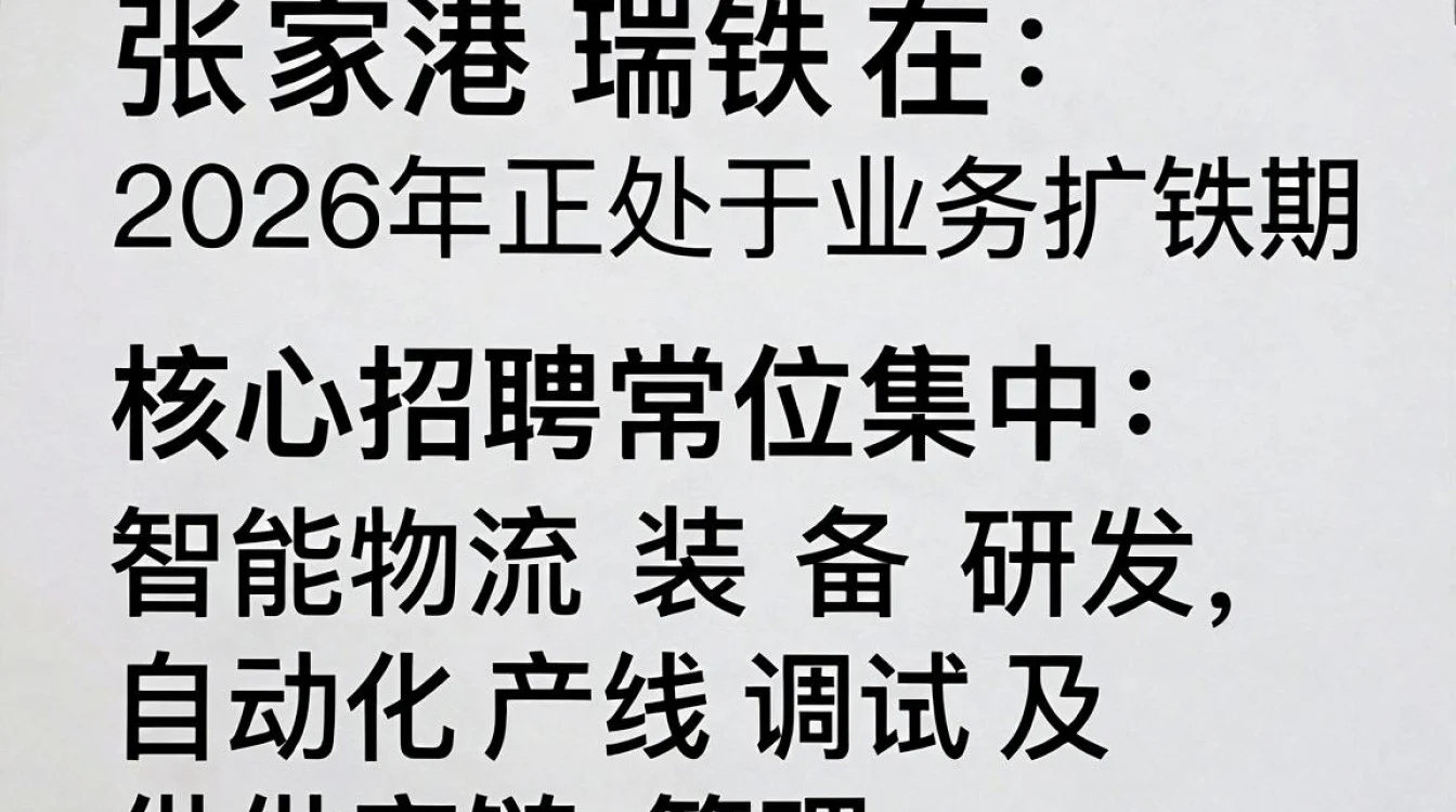 张家港瑞铁招聘是真的吗,张家港瑞铁招聘信息-图1 张家港瑞铁招聘是真的吗,张家港瑞铁招聘信息-图1