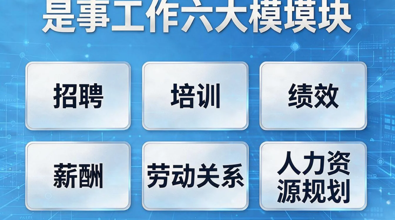 人事工作六大模块有哪些？人力资源六大模块具体内容是什么-图2