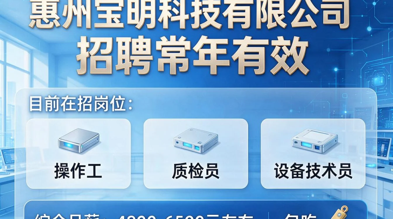 惠州宝明科技有限公司招聘-图1