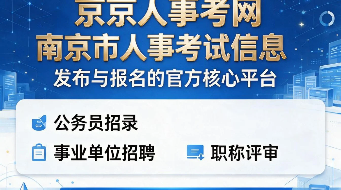 南京人事考网是什么网站？南京人事考试网官网入口-图1