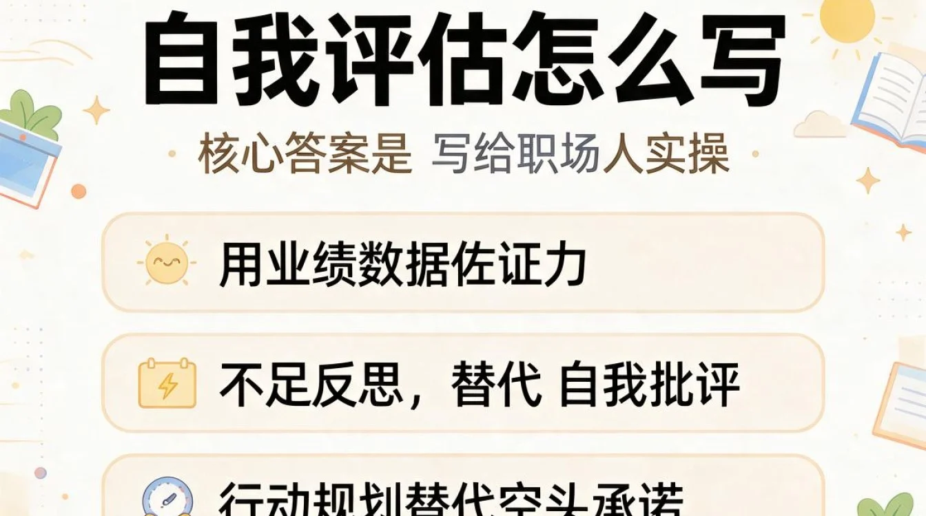 自我评估怎么写,自我评估范文有哪些?-图1 自我评估怎么写,自我评估范文有哪些?-图1