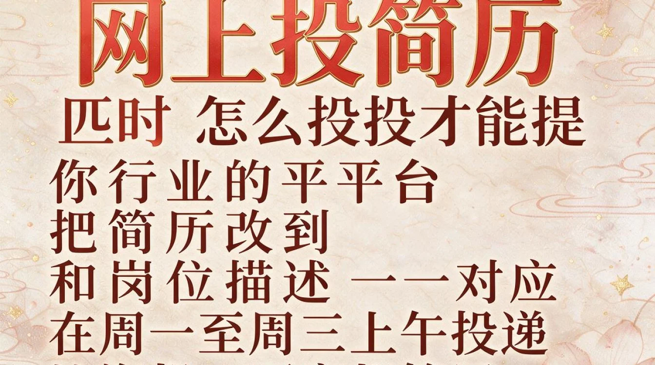 网上投简历怎么投-图1