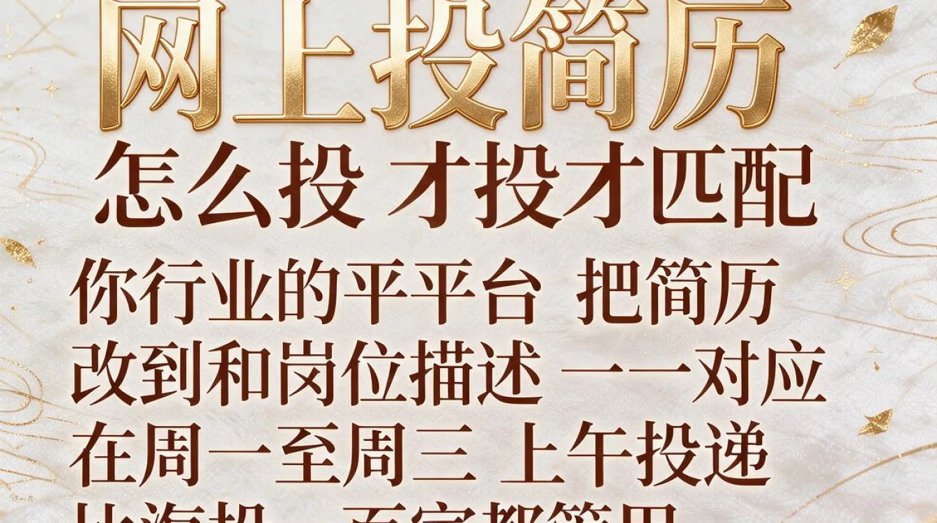 网上投简历怎么投-图2