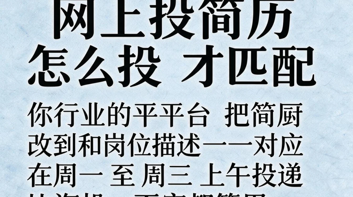 网上投简历怎么投-图3