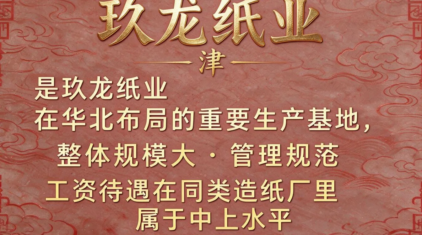 天津玖龙纸业怎么样,员工待遇和晋升空间好吗?-图1 天津玖龙纸业怎么样,员工待遇和晋升空间好吗?-图1