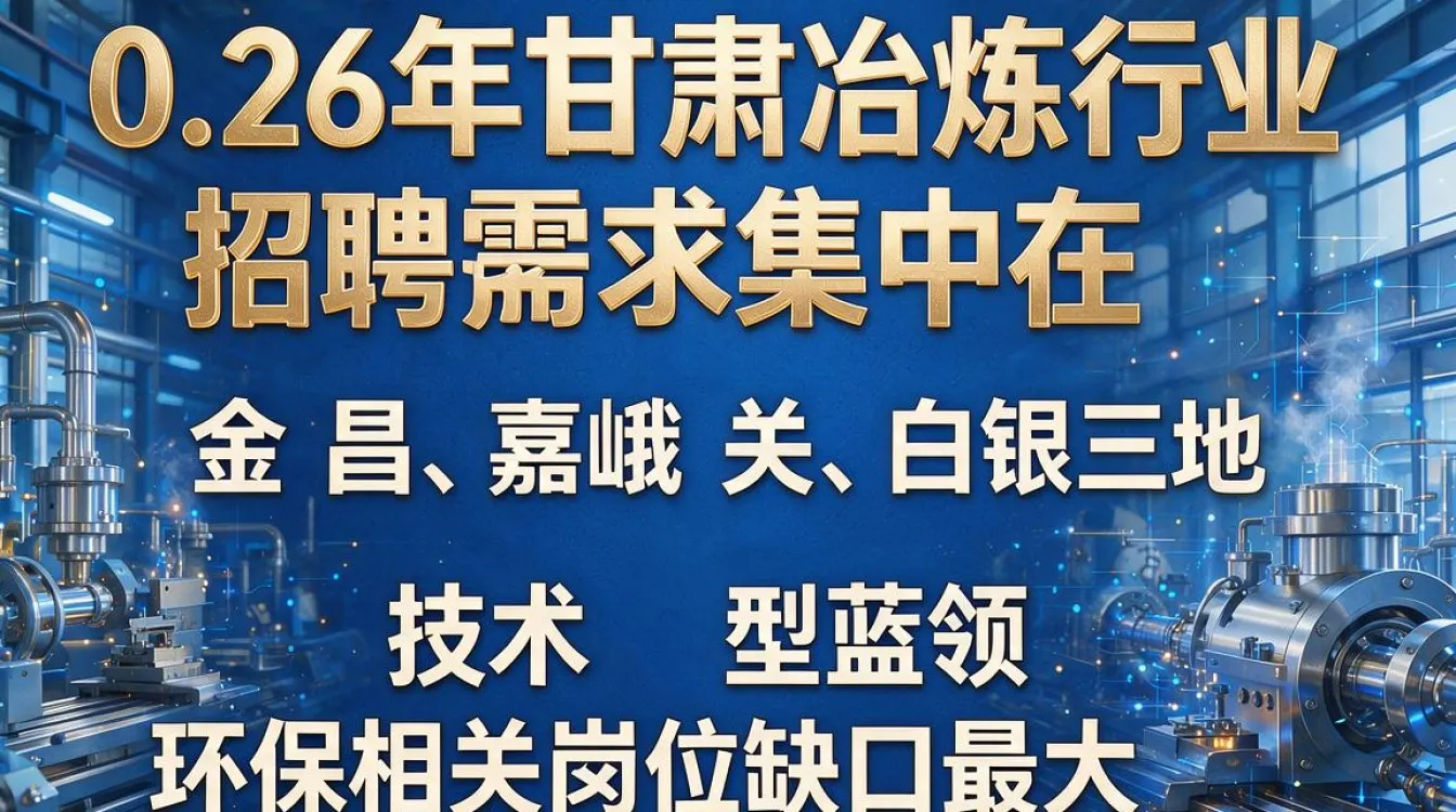 甘肃冶炼厂好进吗,2025招聘条件-图1 甘肃冶炼厂好进吗,2025招聘条件-图1