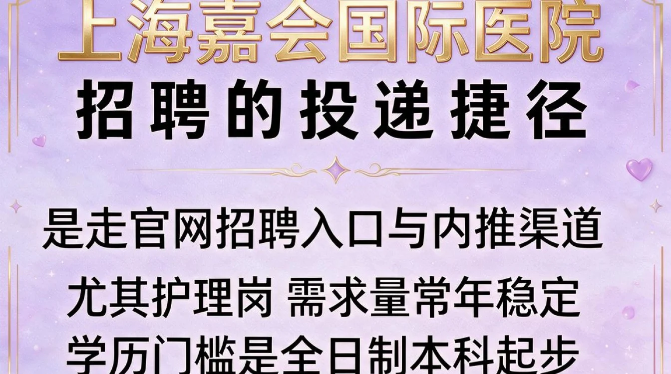 上海嘉会国际医院 招聘-图2