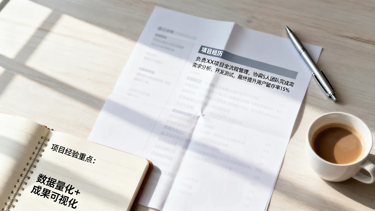 项目经历怎么写?简历项目经验描述范例,让面试官眼前一亮的关键技巧-图3 项目经历怎么写?简历项目经验描述范例,让面试官眼前一亮的关键技巧-图3