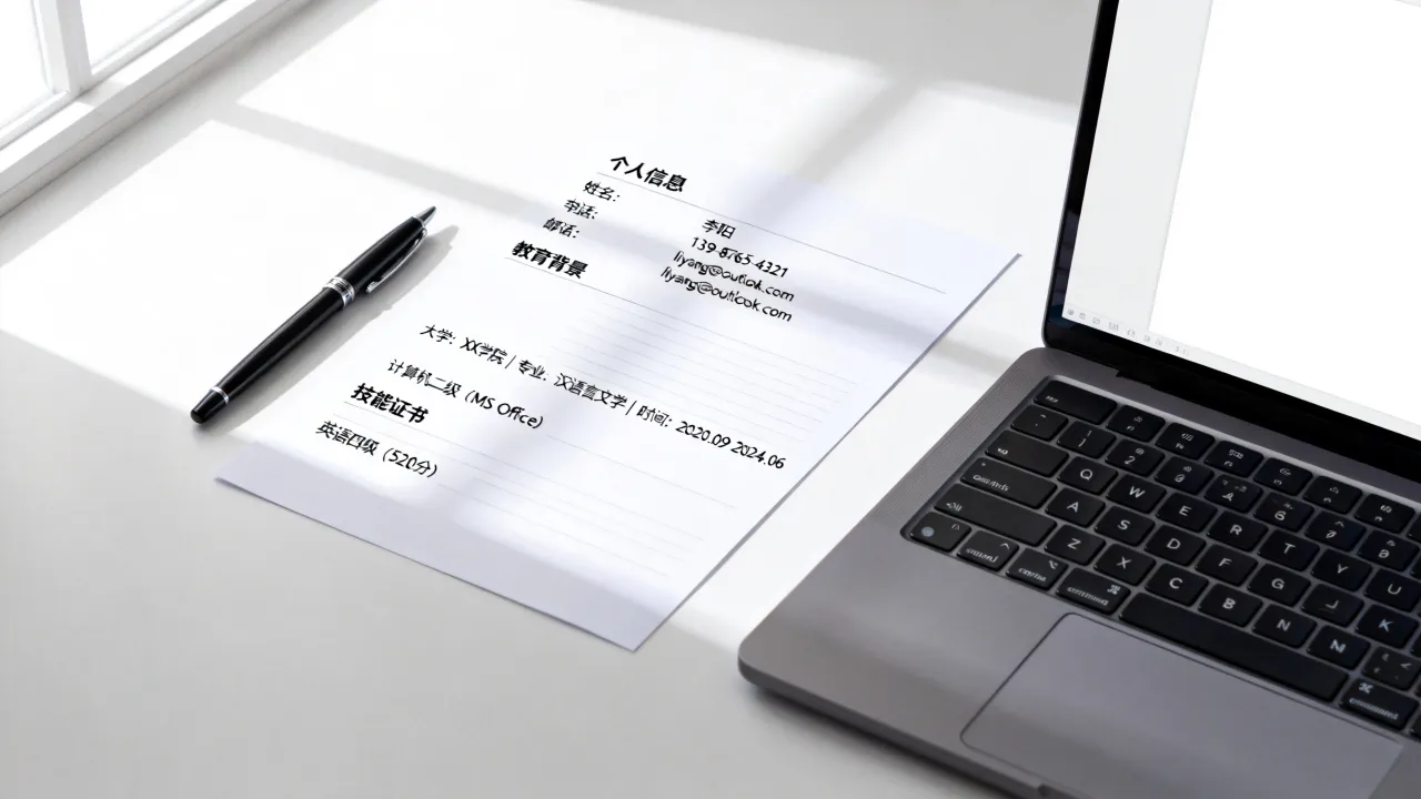 上班简历怎么写?,没有工作经验的人怎么写简历?-图3 上班简历怎么写?,没有工作经验的人怎么写简历?-图3