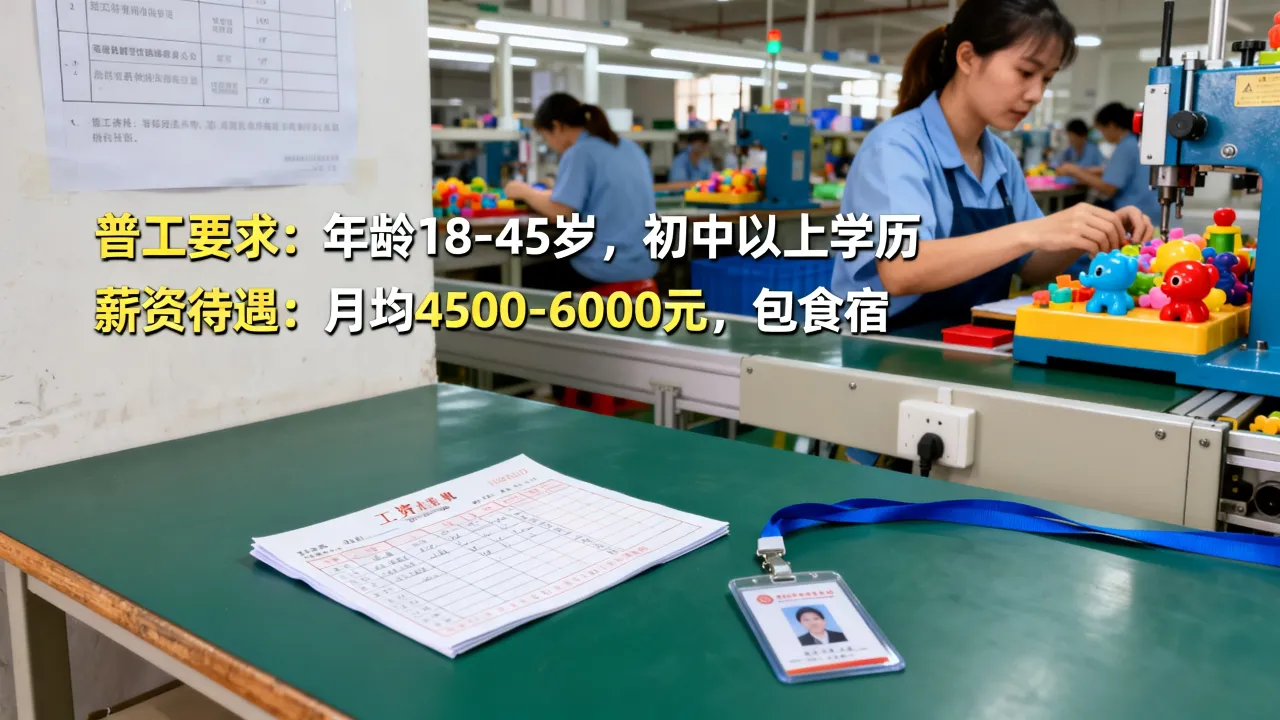 东莞长安美泰玩具二厂招聘怎么样？薪资待遇，普工要求-图3