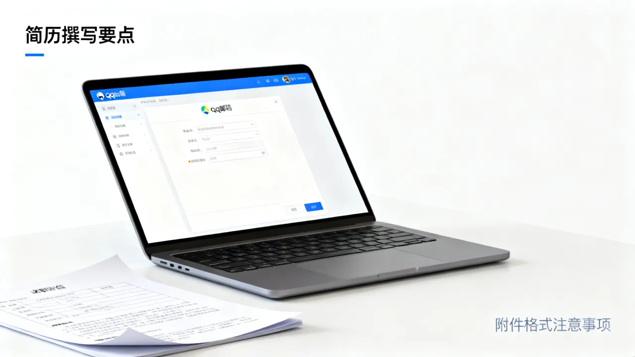 qq邮箱怎么写简历？求职信附件格式指南-图1