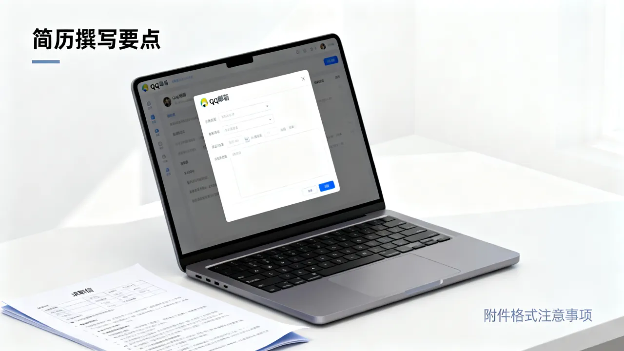 qq邮箱怎么写简历？求职信附件格式指南-图2