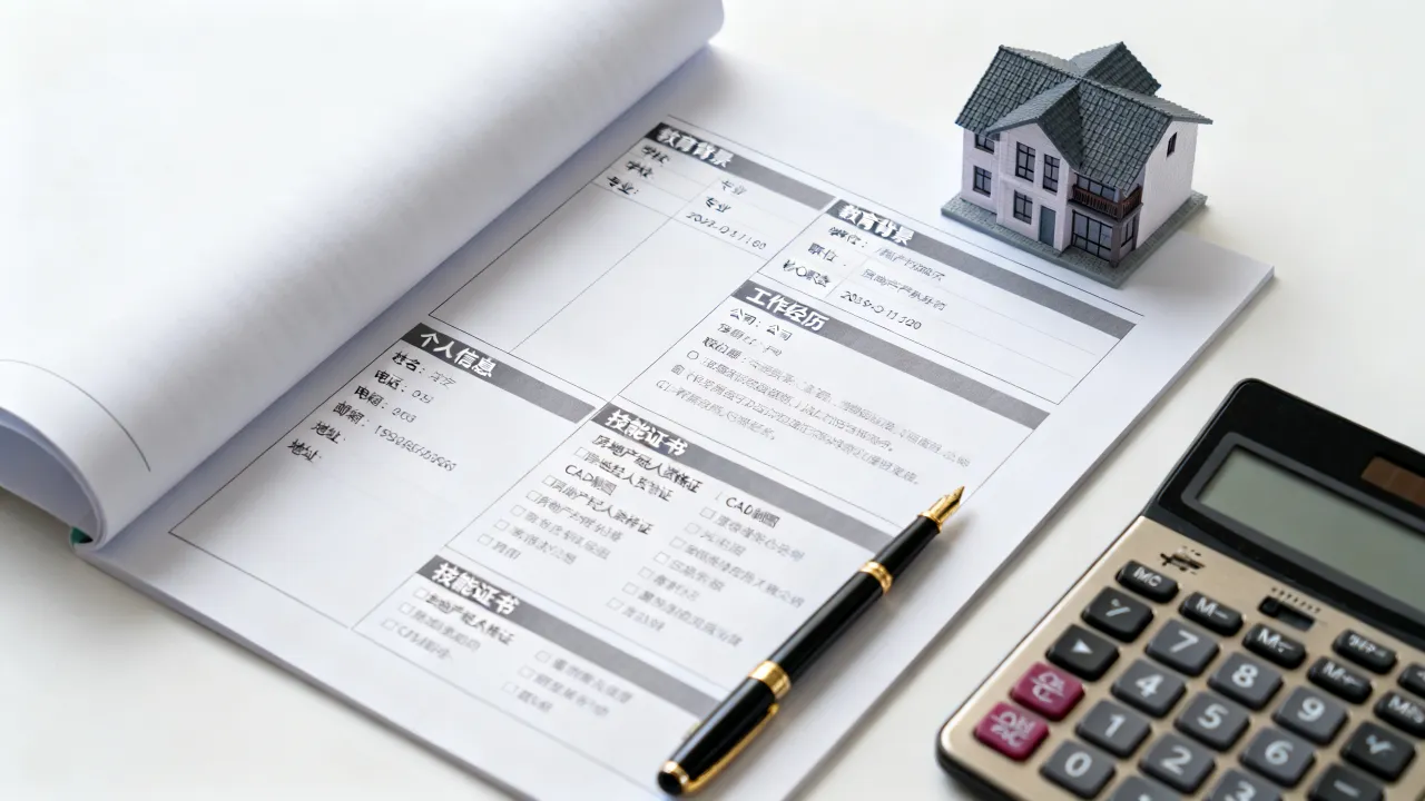 房地产简历怎么写？手把手教你制作高分模板-图1