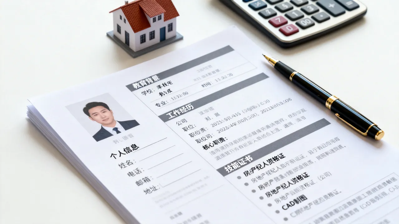房地产简历怎么写？手把手教你制作高分模板-图3