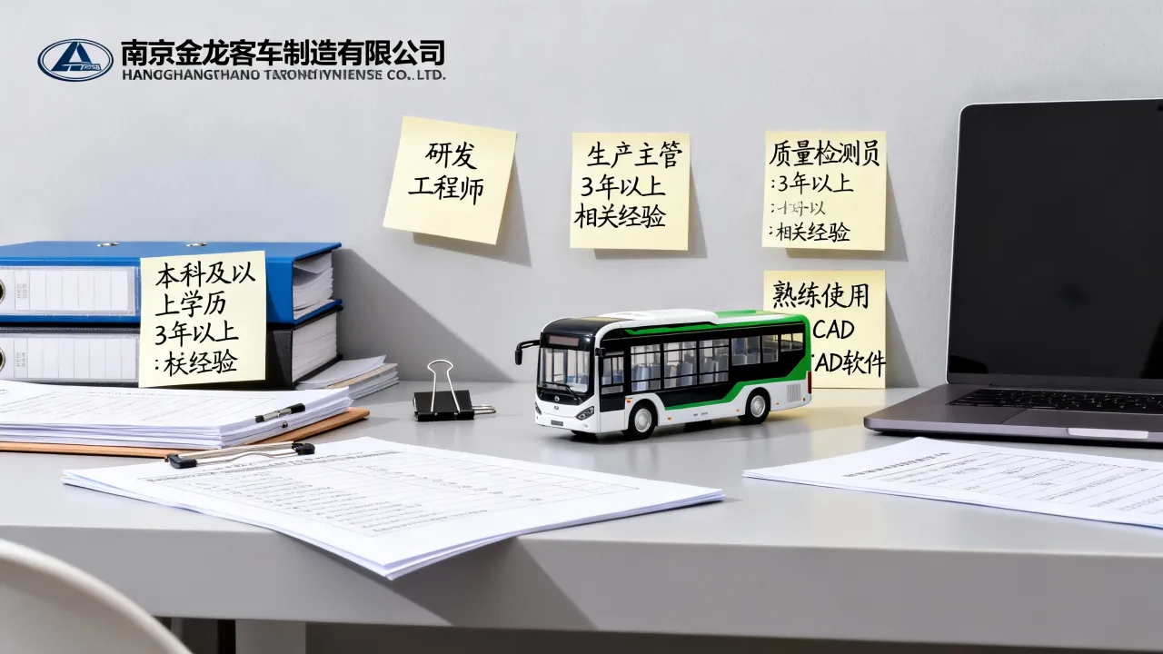 南京金龙客车制造有限公司招聘有哪些岗位？附招聘条件-图2