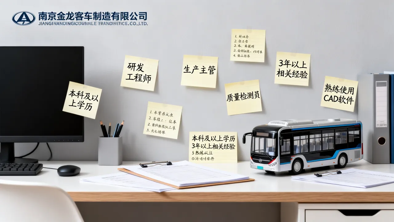 南京金龙客车制造有限公司招聘有哪些岗位？附招聘条件-图3