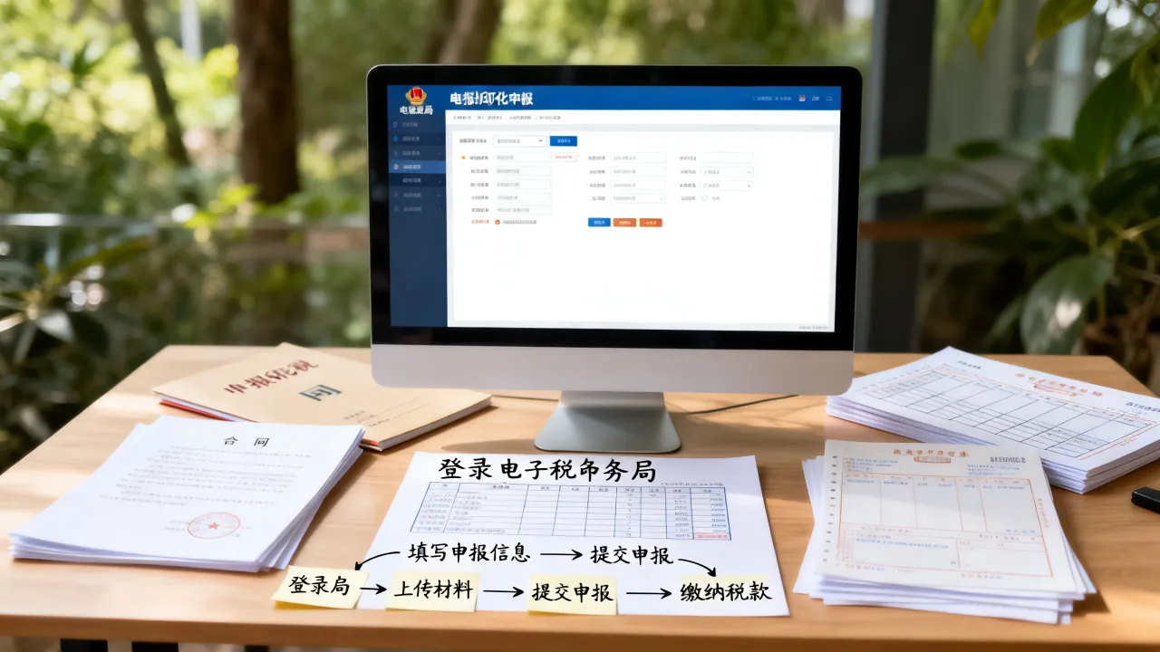 如何申报印花税?网上申报流程及所需材料全攻略,印花税申报步骤详解-图2 如何申报印花税?网上申报流程及所需材料全攻略,印花税申报步骤详解-图2