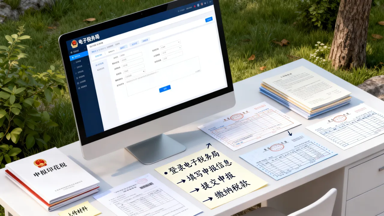 如何申报印花税?网上申报流程及所需材料全攻略,印花税申报步骤详解-图3 如何申报印花税?网上申报流程及所需材料全攻略,印花税申报步骤详解-图3