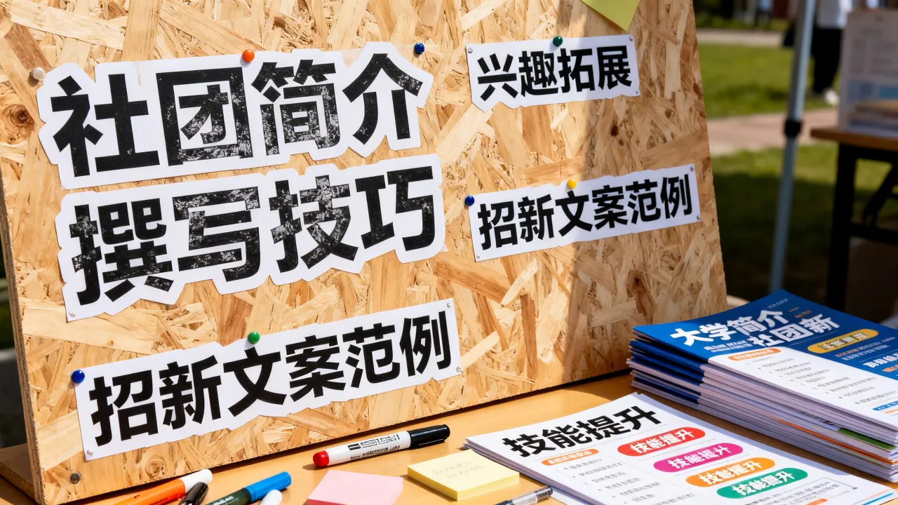 社团简介怎么写，大学社团招新文案技巧？-图1