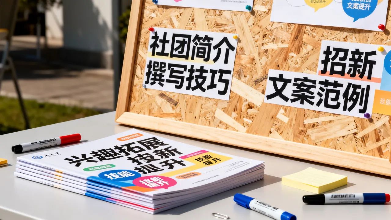 社团简介怎么写，大学社团招新文案技巧？-图2