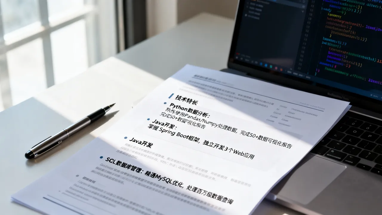 技术特长怎么写，简历上的技术特长该怎么填？-图1