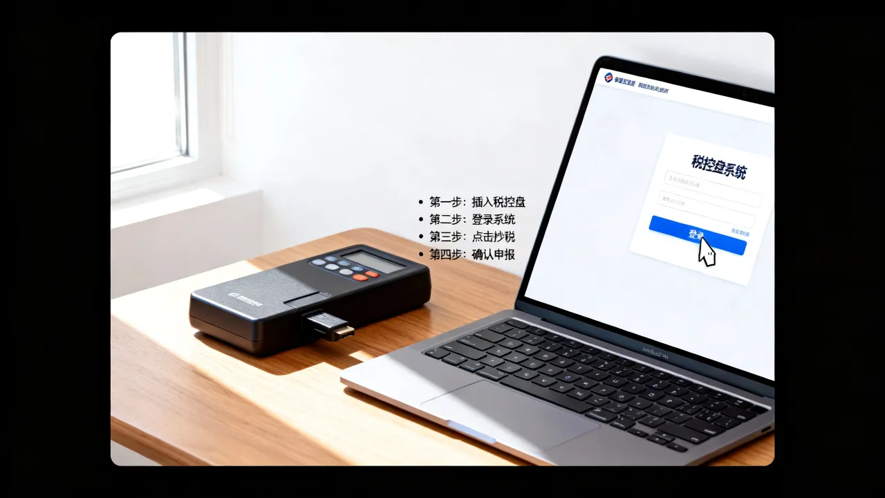 如何抄税报税？税控盘抄税报税详细步骤是什么-图1