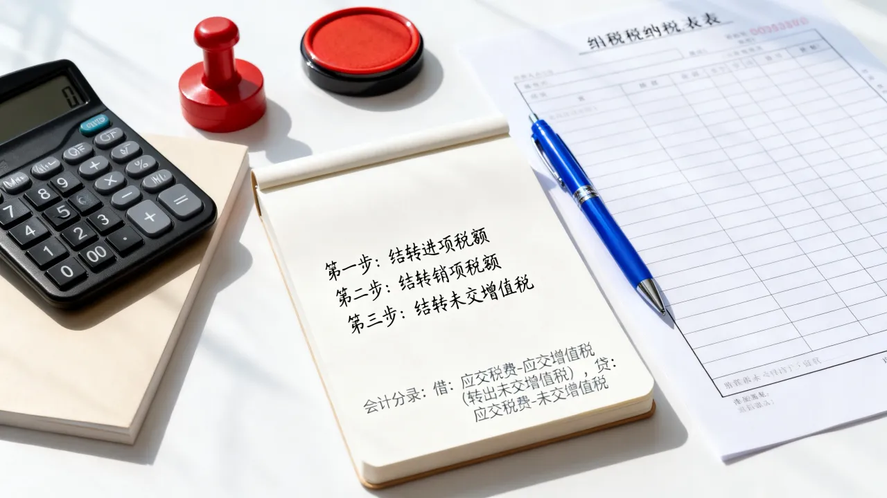 增值税如何结转,月末增值税结转步骤及会计分录怎么写?-图2 增值税如何结转,月末增值税结转步骤及会计分录怎么写?-图2