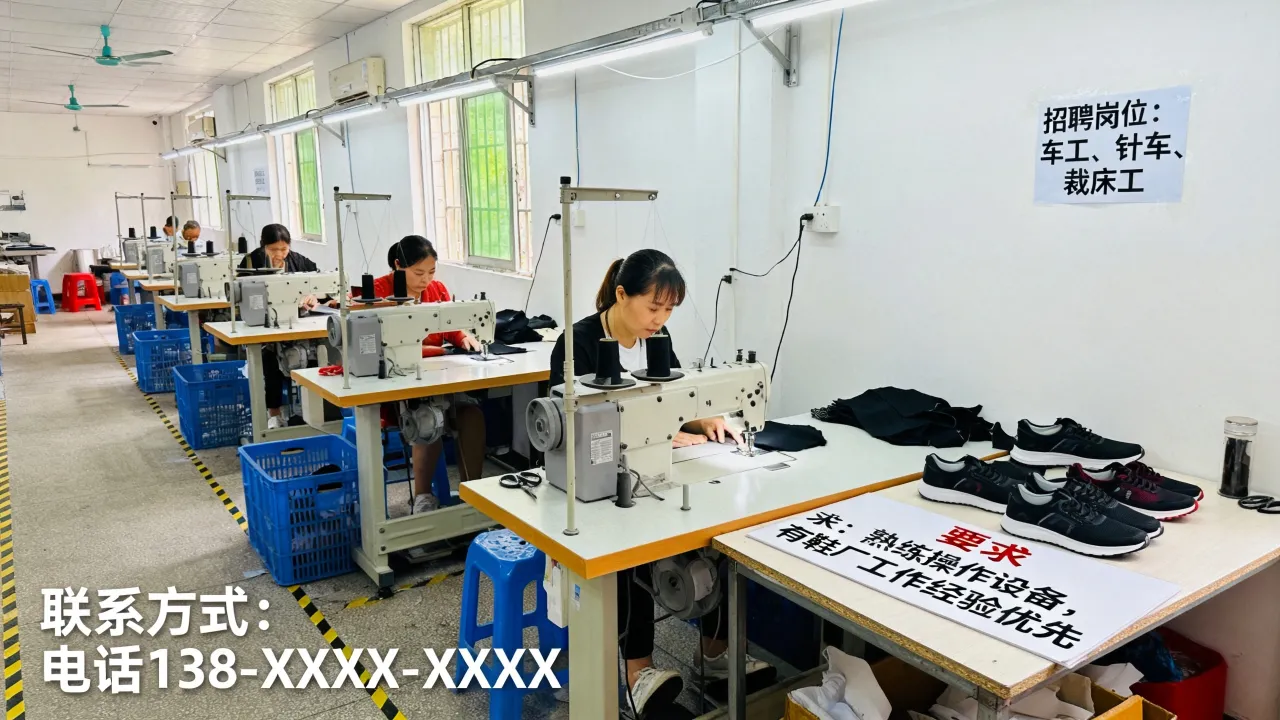 兴雄鞋厂招聘信息-图1
