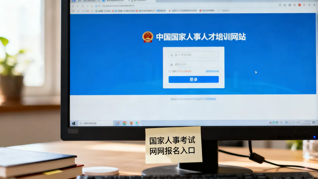中国国家人事人才培训网登录入口在哪？国家人事考试网报名入口-图1