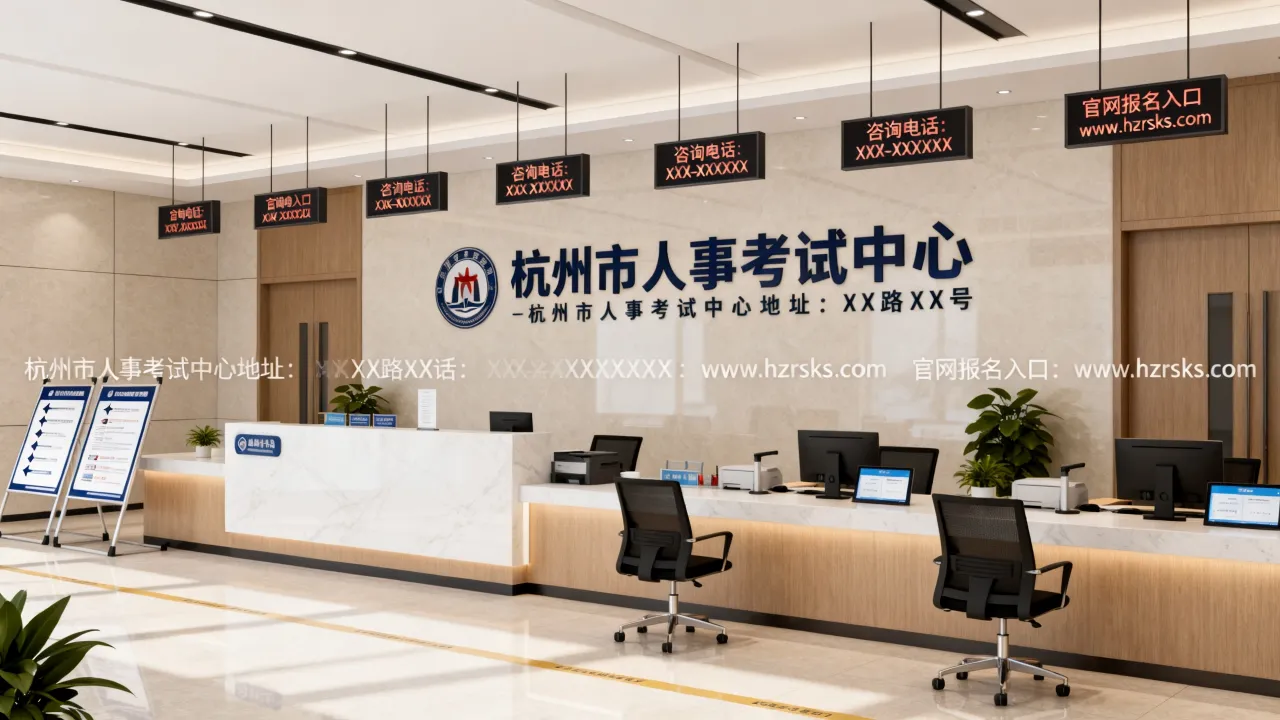 杭州市人事考试中心地址在哪里?电话及官网报名入口查询-图1 杭州市人事考试中心地址在哪里?电话及官网报名入口查询-图1