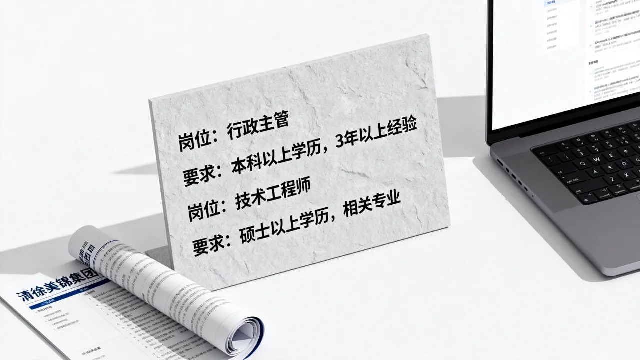 清徐美锦集团招聘有哪些岗位?最新招聘信息及要求-图1 清徐美锦集团招聘有哪些岗位?最新招聘信息及要求-图1