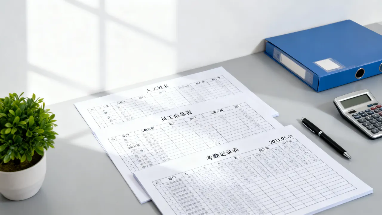 酒店人事表格怎么做？酒店人事管理常用表格模板大全-图1