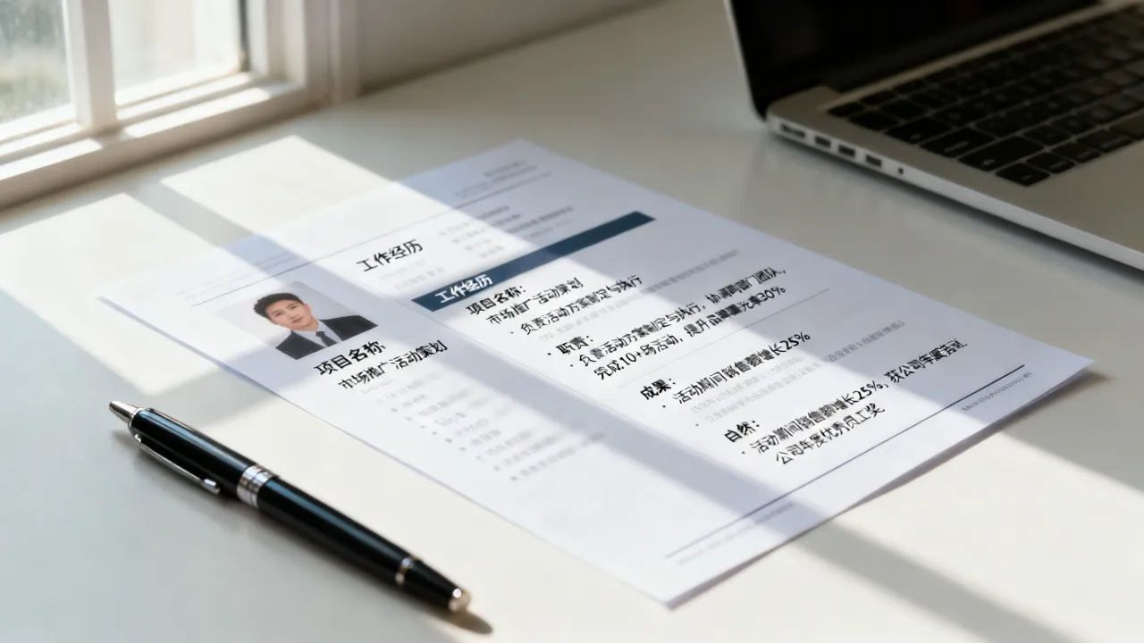 简历工作经历怎么写，有哪些写作技巧和注意事项？-图2