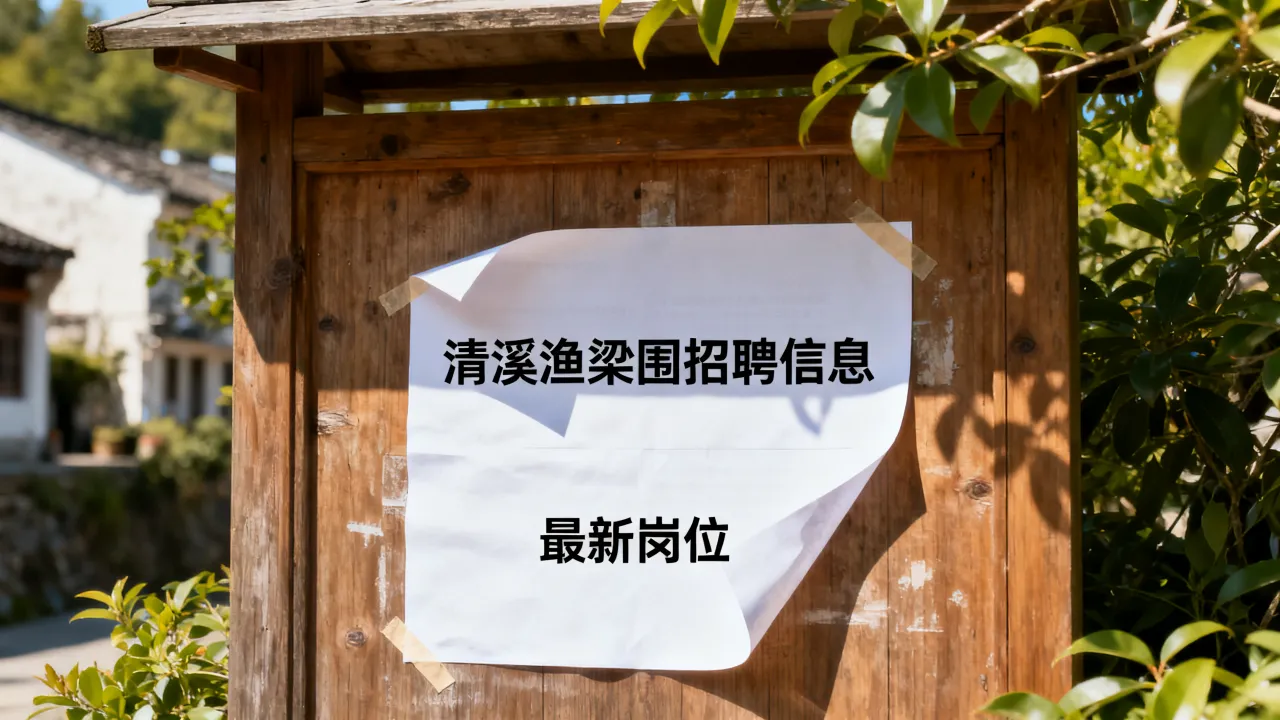 清溪渔梁围招聘信息在哪里找？清溪渔梁围最新招聘信息-图2