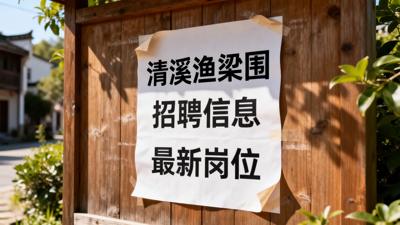 清溪渔梁围招聘信息在哪里找？清溪渔梁围最新招聘信息-图3