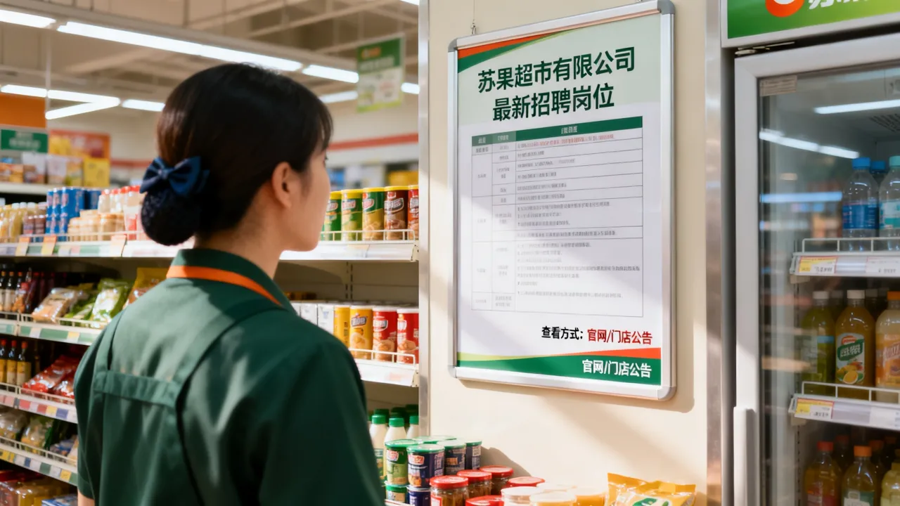 苏果超市有限公司招聘信息在哪里看？最新招聘岗位有哪些-图1