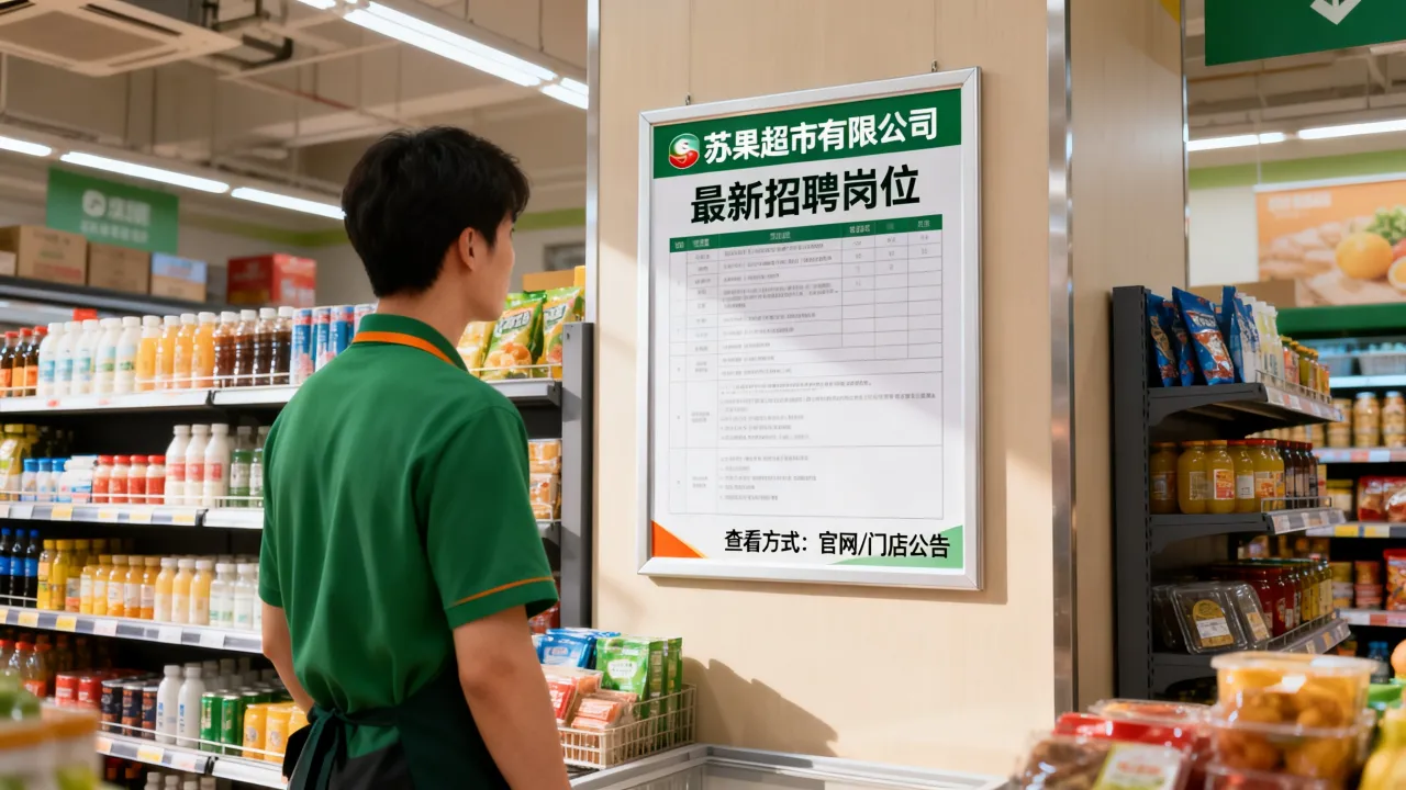 苏果超市有限公司招聘信息在哪里看？最新招聘岗位有哪些-图3