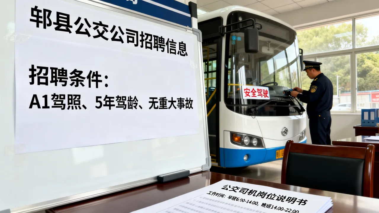 郫县公交公司招聘信息在哪里查？郫县公交司机招聘条件有哪些？-图2