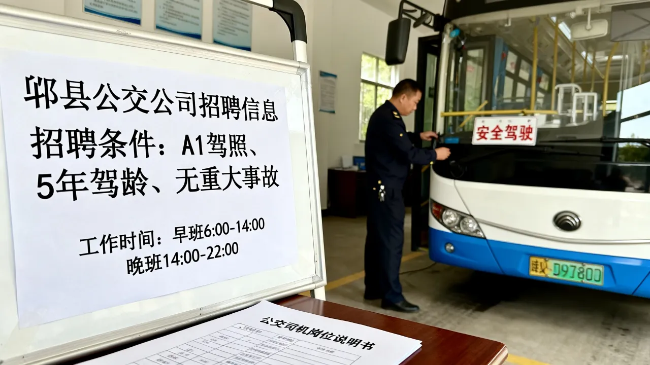 郫县公交公司招聘信息在哪里查？郫县公交司机招聘条件有哪些？-图3