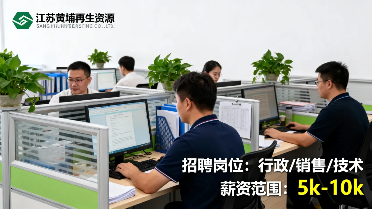 江苏黄埔再生资源招聘靠谱吗,工资待遇怎么样?-图2 江苏黄埔再生资源招聘靠谱吗,工资待遇怎么样?-图2