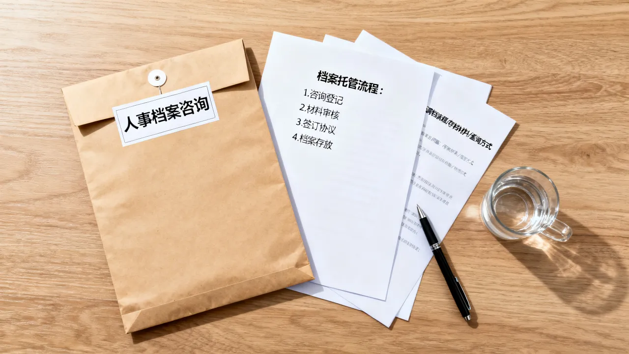 人事档案咨询怎么办理？档案托管流程详解，人事档案咨询常见问题解答-图1