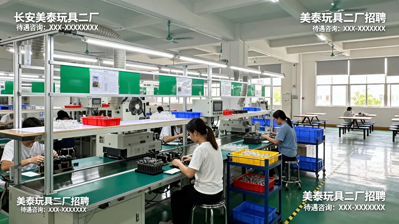 长安美泰玩具二厂招聘是真的吗?待遇怎么样,值得去吗?-图1 长安美泰玩具二厂招聘是真的吗?待遇怎么样,值得去吗?-图1
