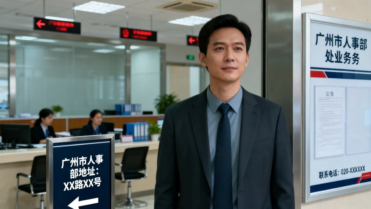 广州市人事部在哪里办理业务，广州市人事部地址电话-图1